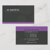 CARTE DE VISITE :: dynamique centré L7 (Devant / Derrière)