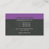 CARTE DE VISITE :: dynamique centré L7 (Dos)