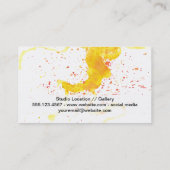 Carte De Visite Dynamique | Spatter III (Dos)