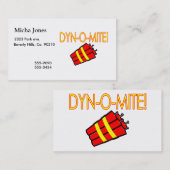 Carte De Visite Dynamite de Dynomite (Devant / Derrière)