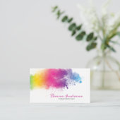 Carte De Visite Dysfonctionnement à l'arc-en-ciel (Debout devant)