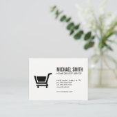 Carte De Visite E-commerce / Monogramme (Debout devant)