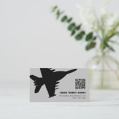 Carte De Visite EA-18G Growler Fighter Jet moderne (Debout devant)