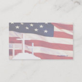 Carte De Visite eagIe 5-10 de croix et de drapeau AVANT JÉSUS (Dos)