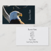 Carte De Visite Eagle à l'attention (Devant / Derrière)