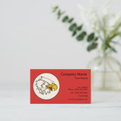 Carte De Visite Eagle/emblème Eagle d'Américain (Debout devant)