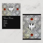 CARTE DE VISITE EAGLE, RUBY ROUGE (Devant / Derrière)