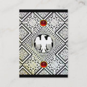 CARTE DE VISITE EAGLE, RUBY ROUGE (Dos)