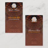 Carte de visite Earth Royale (Devant / Derrière)