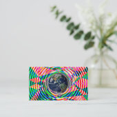 Carte De Visite Earth Vibes Rainbow par Kenneth Yoncich (Debout devant)
