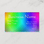 Carte De Visite Earth Vibes Rainbow par Kenneth Yoncich (Dos)