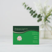 Carte de visite Earthy Curves (Debout devant)