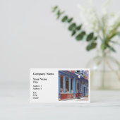 Carte De Visite Easton PA - Rue Avec Porte Ouverte (Debout devant)