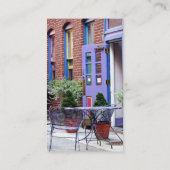 Carte De Visite Easton PA - Sièges extérieurs (Dos)