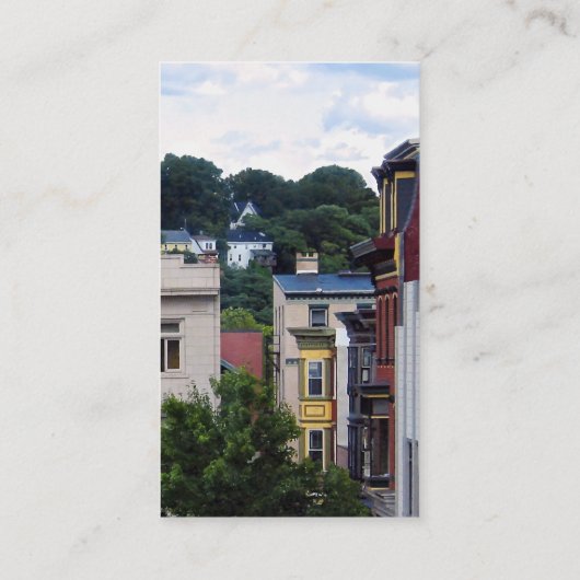 Carte De Visite Easton PA - Vue depuis la fenêtre (Dos)