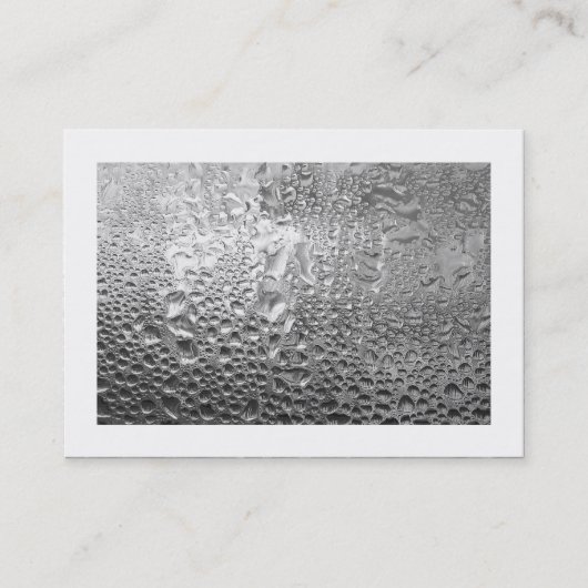 Carte De Visite Eau cool (bordée) (Devant)