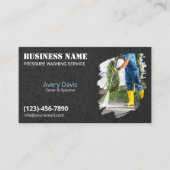 Carte De Visite Eau de lavage de pression gouttes d'énergie Lave-l (Devant)