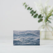 Carte De Visite Eau de mer de près (Debout devant)