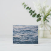 Carte De Visite Eau de mer de près (Debout devant)
