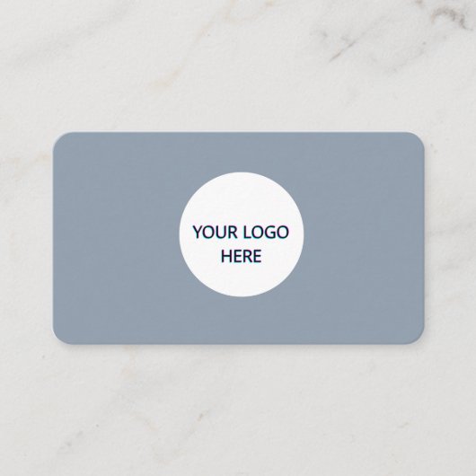 Carte De Visite Eau - Design moderne entièrement personnalisable (Devant)