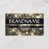 Carte De Visite Éblouissant Galaxy Nebula Parties scintillant Étoi (Devant)