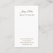 Carte De Visite Éblouissant moderne professionnel (Dos)