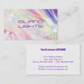 Carte De Visite éblouissement arc-en-ciel (Devant / Derrière)