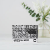 Carte De Visite Échafaudage (Debout devant)
