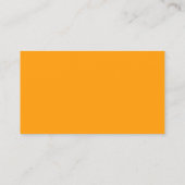 Carte De Visite Échangeur orange PRETZELS (Dos)