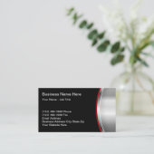 Carte De Visite Écharpe de couteau Fournitures de restaurant (Debout devant)