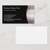 Carte De Visite Écharpe de couteau Fournitures de restaurant (Devant / Derrière)