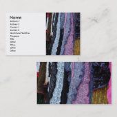 Carte De Visite Écharpes (Devant / Derrière)