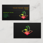 Carte De Visite Échecs lisses (Devant / Derrière)