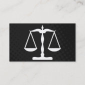 Carte De Visite échelle de justice (Dos)