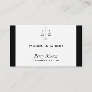 Carte De Visite Échelles de justice