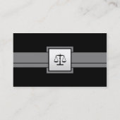 Carte De Visite échelles de justice (Dos)