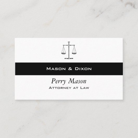 Carte De Visite Échelles de justice avec codes QR (Devant)