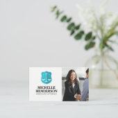 Carte De Visite Échelles de justice | Avocat | Vendeur (Debout devant)