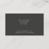 Carte De Visite Échelles de mandataire de justice (Dos)