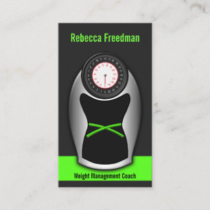 Carte De Visite Échelles de salle de bains noires et vertes