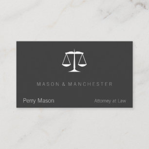Carte De Visite Échelles juridiques de la justice Entreprise d'avo