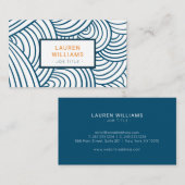 Carte De Visite Échelles modernes (Devant / Derrière)