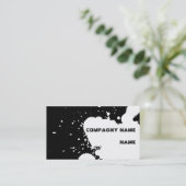 Carte De Visite Éclaboussure drôle (Debout devant)