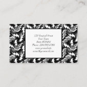 Carte De Visite Éclair (Dos)