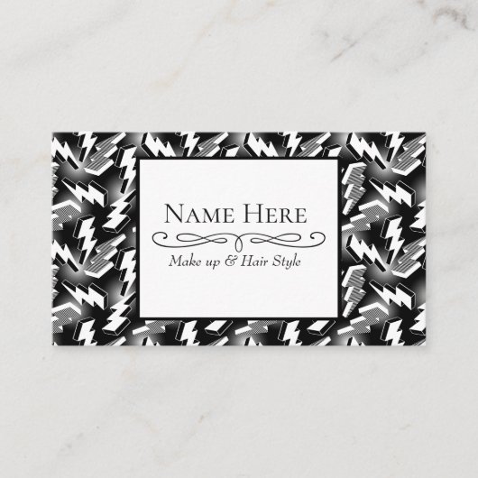 Carte De Visite Éclair (Devant)