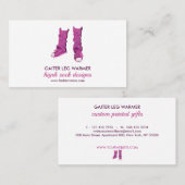 Carte De Visite Éclairage de la jambe à haut rendement (Devant / Derrière)