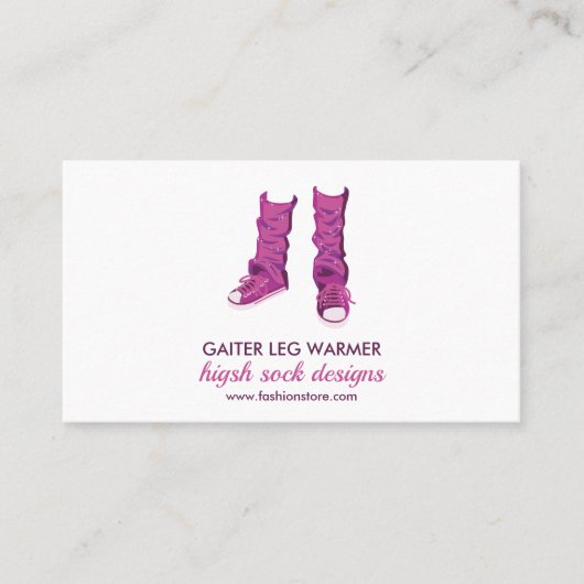 Carte De Visite Éclairage de la jambe à haut rendement (Devant)