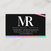 Carte De Visite Éclairage des bandes Led Light (Dos)