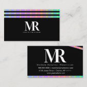 Carte De Visite Éclairage des bandes Led Light (Devant / Derrière)