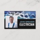 Carte De Visite Éclairage du service de câblage électrique à domic (Devant)